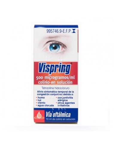 VISPRING 500 MICROGRAMOS/ML COLIRIO...