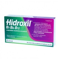 HIDROXIL B1-B6-B12 30 COMPRIMIDOS RECUBIERTOS