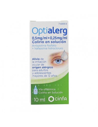 Optialerg 5 Mg/Ml + 0,25 Mg/Ml...