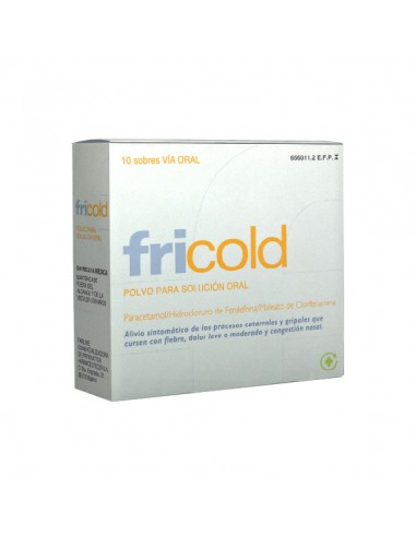 FRICOLD 10 SOBRES POLVO PARA SOLUCION...