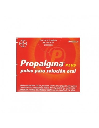 Propalgina Plus 10 Sobres Polvo para...