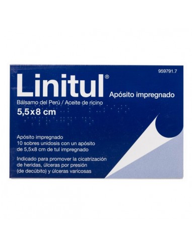 Linitul 10 Aositos Impregnados 5,5 X...