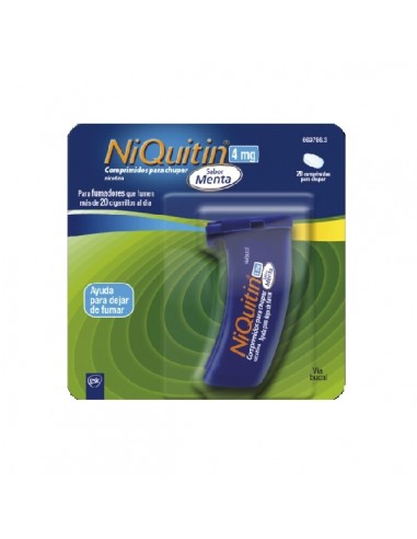 NIQUITIN 4 MG 20 COMPRIMIDOS PARA...