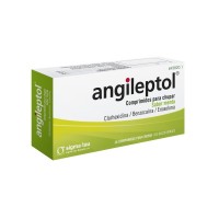 ANGILEPTOL 30 COMPRIMIDOS PARA CHUPAR (SABOR MENTA)