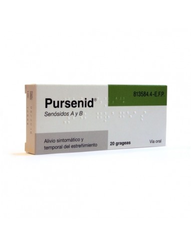 PURSENID 12 MG 20 COMPRIMIDOS...