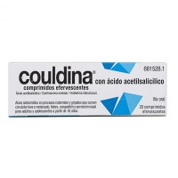 COULDINA CON ACIDO ACETILSALICILICO 500 MG/2 MG/7,5 MG 20 COMPRIMIDOS EFERVESCENTES