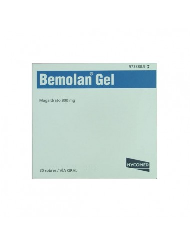 BEMOLAN 800 MG 30 SOBRES GEL ORAL