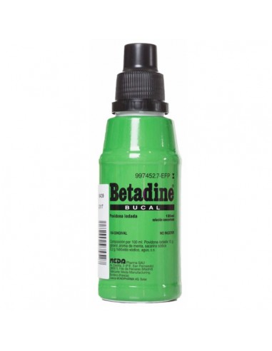 BETADINE BUCAL 100 MG/ML SOLUCION...