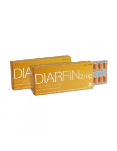 DIARFIN 2 MG 20 CAPSULAS