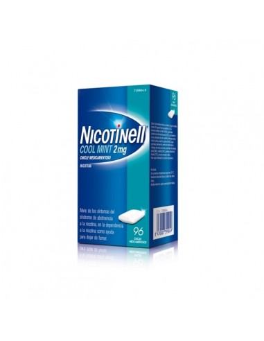 NICOTINELL COOL MINT 2 MG 96 CHICLES...