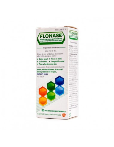 FLONASE 50 MICROGRAMOS/PULVERIZACION...