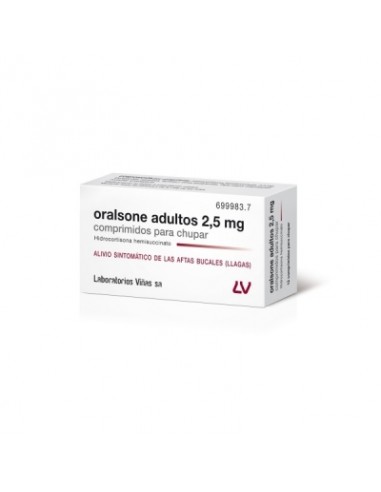 Oralsone Adultos 2,5 Mg 12...