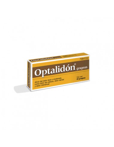 OPTALIDON 175 MG/25 MG 20 GRAGEAS