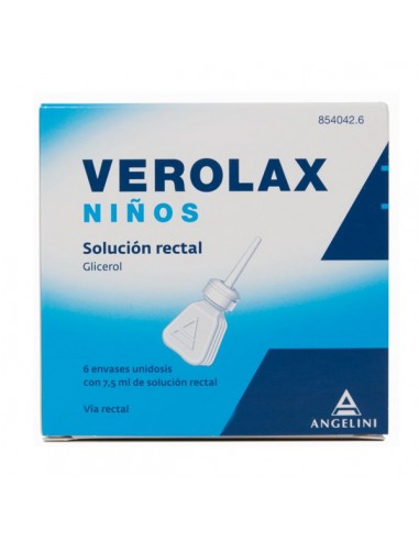 VEROLAX NIÑOS 1,8 ML SOLUCION RECTAL...