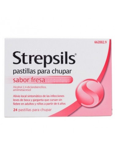 STREPSILS 24 PASTILLAS PARA CHUPAR...