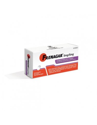 FRENAGAR 5 MG/5 MG 20 COMPRIMIDOS...