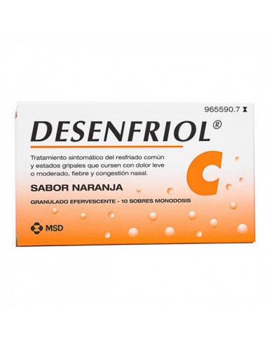 DESENFRIOL C 10 SOBRES GRANULADO...