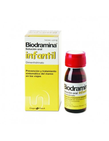 BIODRAMINA INFANTIL 4 MG/ML SOLUCION...