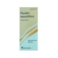 FLUIDIN MUCOLITICO 50 MG/ML SOLUCION ORAL 1 FRASCO 200 ML