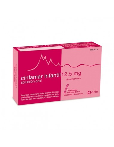 CINFAMAR INFANTIL 12,5 MG 12 SOBRES...