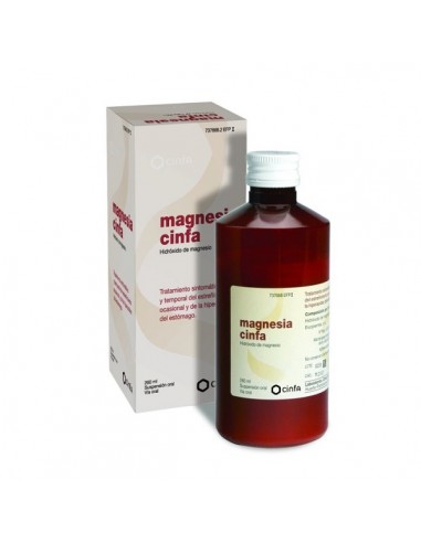 MAGNESIA CINFA 200 MG/ML SUSPENSION...