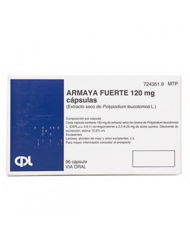 ARMAYA FUERTE 120 MG 96 CAPSULAS