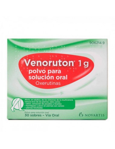 Venoruton Oxerutinas 1 g 30 Sobres...