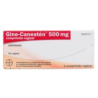 GINE-CANESTEN 500 MG 1 COMPRIMIDO VAGINAL