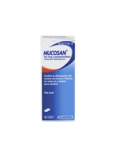 MUCOSAN 30 MG 20 COMPRIMIDOS