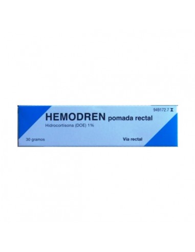 HEMODREN 10 MG/G POMADA RECTAL 1 TUBO...