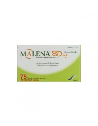 MALENA 80 MG 75 CAPSULAS BLANDAS