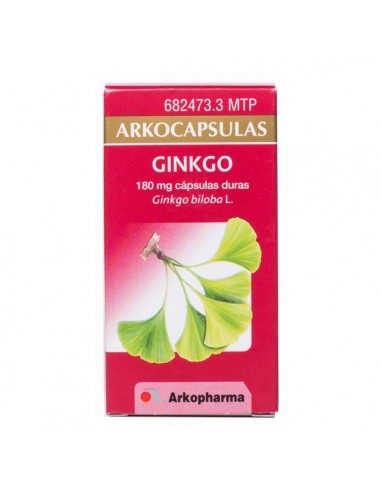 ARKOPHARMA ARKOCAPS  GINKGO 180 MG 50...