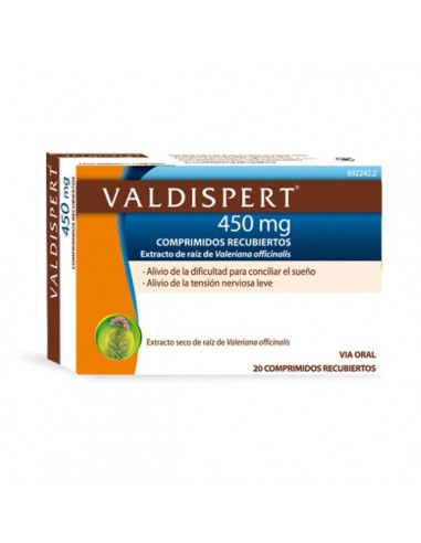 VALDISPERT 450 MG 20 COMPRIMIDOS...