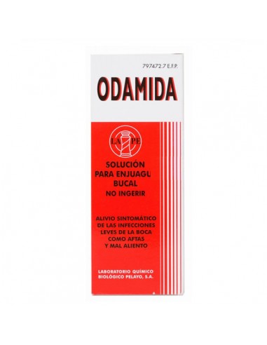 ODAMIDA 1 MG/ML + 2,5 MG/ML SOLUCION...