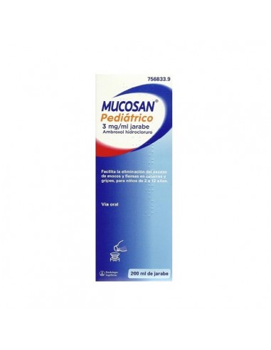 Mucosan Pediatrico 3 Mg/Ml Jarabe 1...