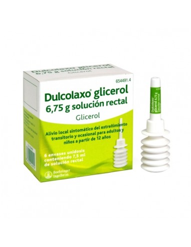 DULCOLAXO GLICEROL 6,75 G SOLUCION...