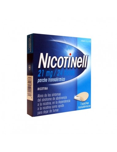 NICOTINELL 21 MG/24 H 7 PARCHES...