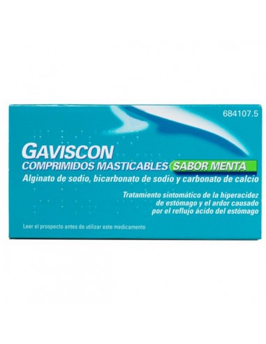 GAVISCON 32 COMPRIMIDOS MASTICABLES...