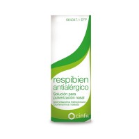 RESPIBIEN ANTIALERGICO 0,5 MG/ML + 0,5 MG/ML SOLUCION PARA PULVERIZACION NASAL 1 FRASCO 15 ML