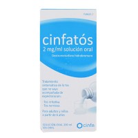 CINFATOS 2 MG/ML SOLUCION ORAL 1 FRASCO 200 ML (PET)