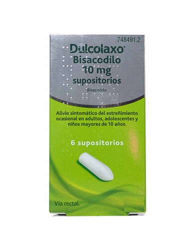 DULCOLAXO BISACODILO 10 MG 6...