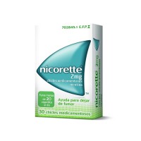 NICORETTE 2 MG 30 CHICLES MEDICAMENTOSOS