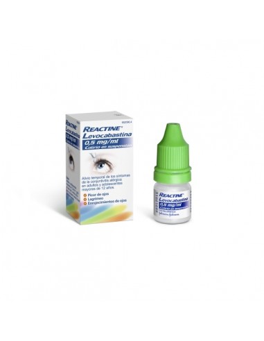 REACTINE LEVOCABASTINA 0,5 MG/ML...