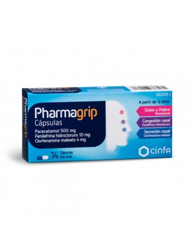 Pharmagrip 14 Capsulas