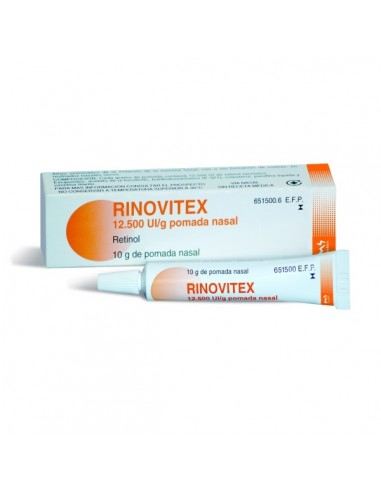 RINOVITEX 12.500 UI/G POMADA NASAL 1...