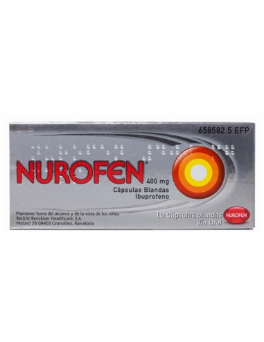 Nurofen Rapid 400 Mg 10 Capsulas Blandas