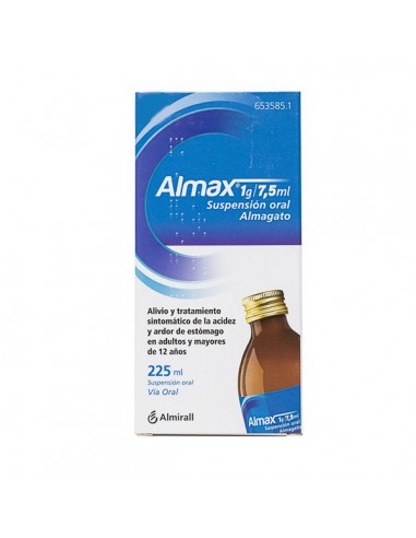 ALMAX 1 G/7,5 ML SUSPENSION ORAL 1...