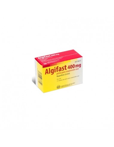 ALGIFAST 400 MG 12 SOBRES POLVO PARA...