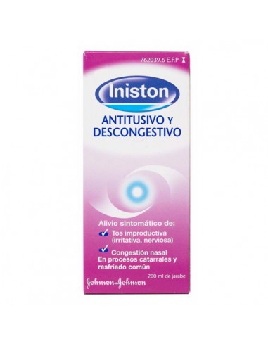 INISTON TOS Y CONGESTION JARABE 1...