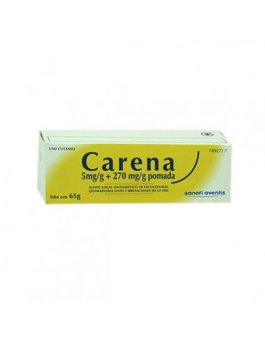 CARENA 5 MG/G + 270 MG/G POMADA 1...